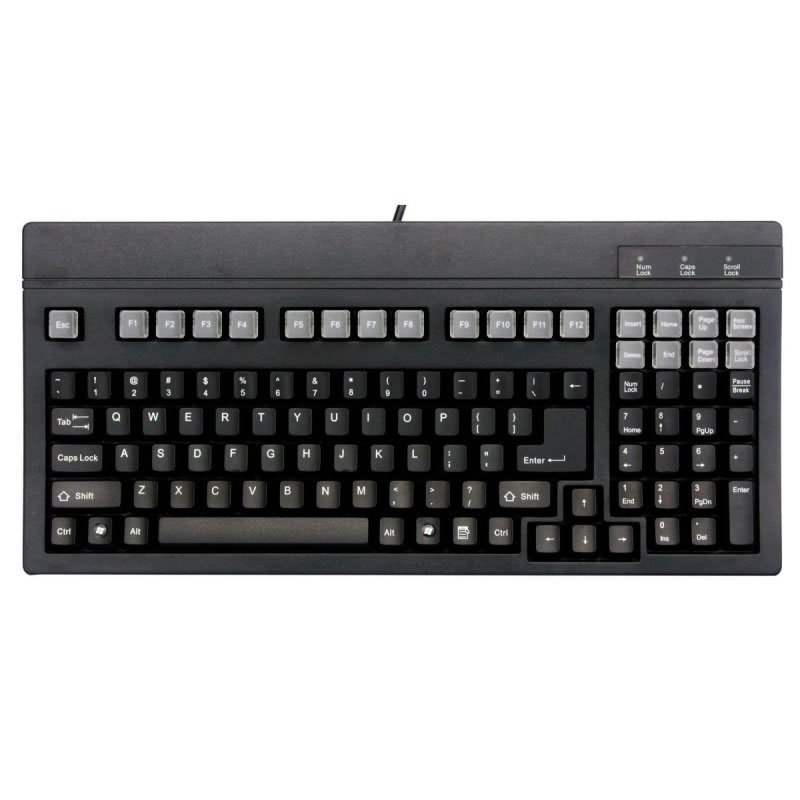 Mustek Teclado Tpv Ack 700u Negro Usb 105 Teclas